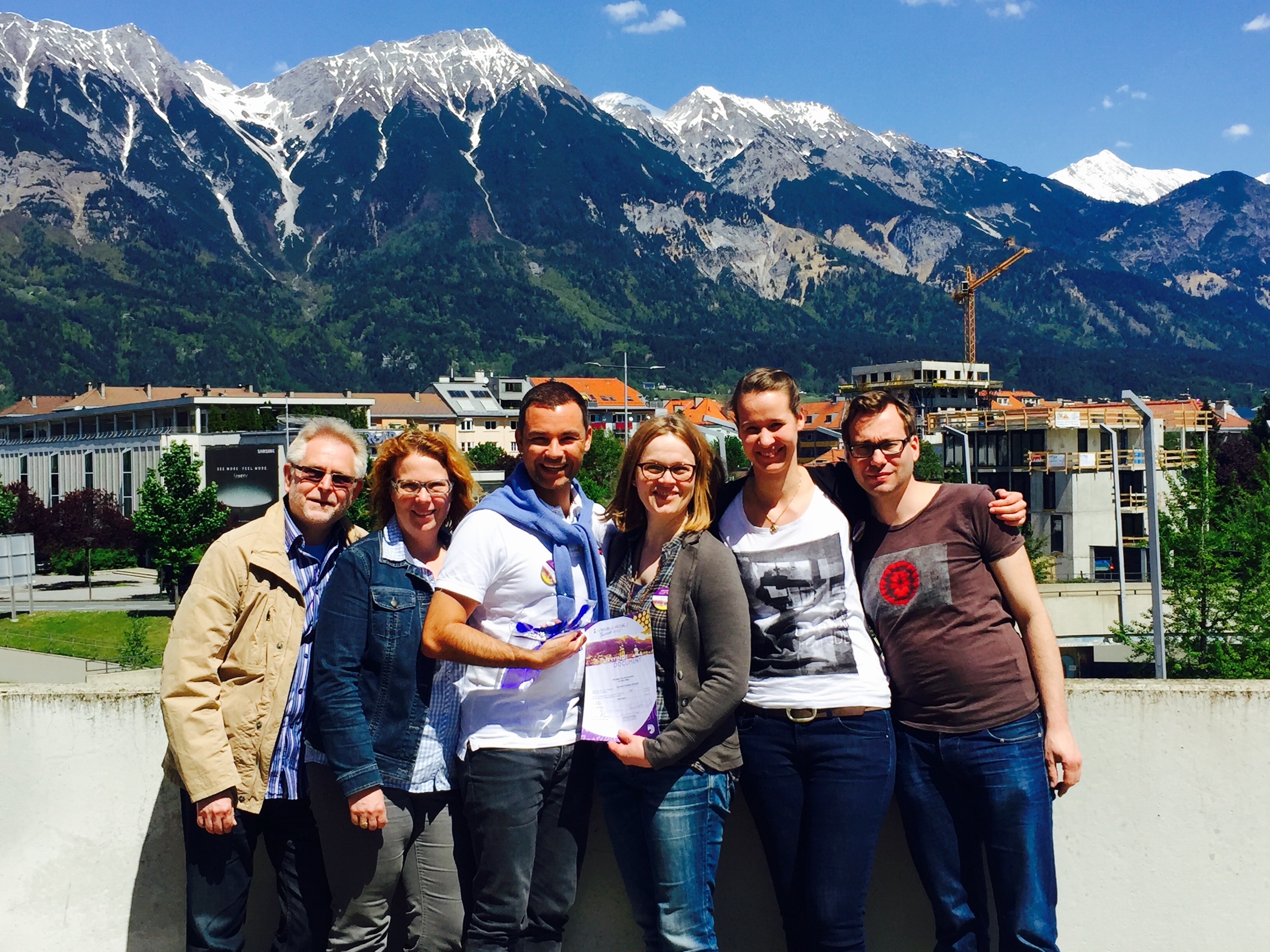 Erfolg für das Nürnberger Akkordeon-Ensemble in Innsbruck.