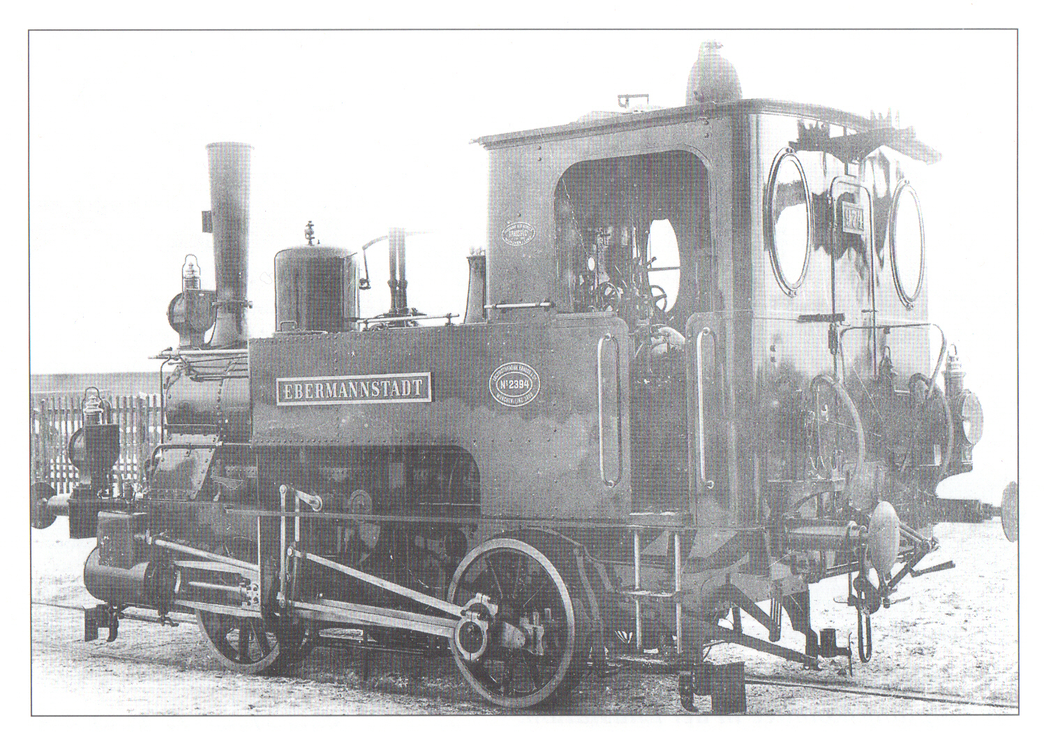 Die erste Lok nach Ebermannstadt war die 1891 von Krauss in München gebaute EBERMANNSTADT