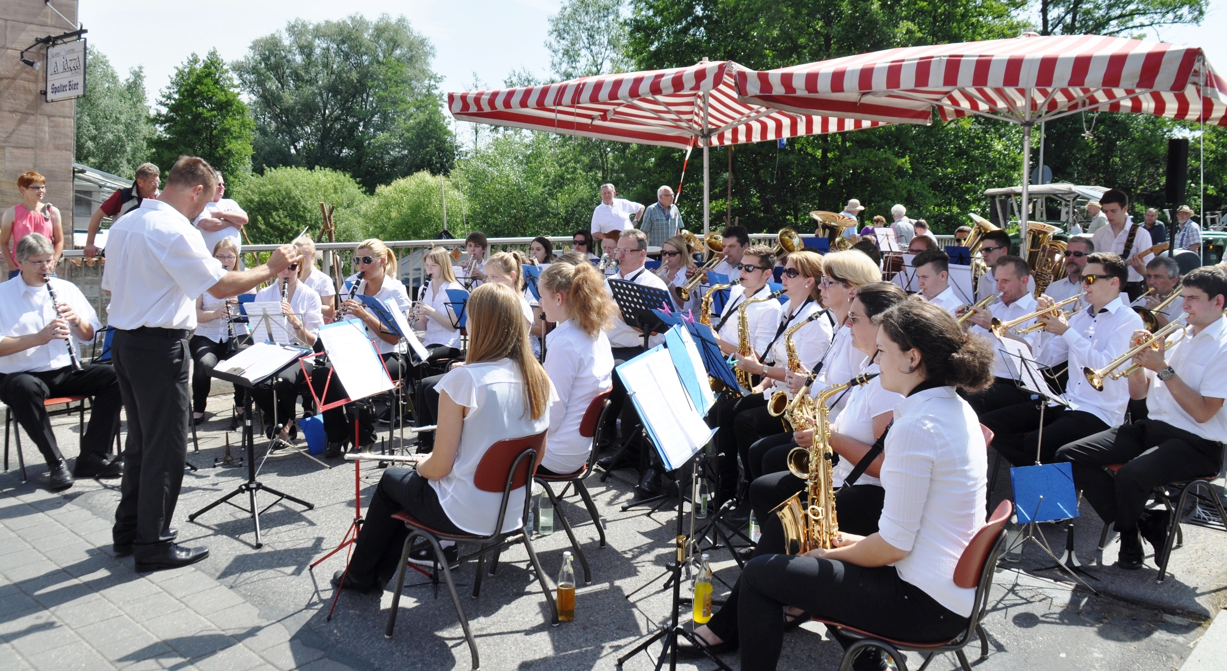 Das Blasorchester Georgensgmünd wird das Wasserradfest 2016 eröffnen.