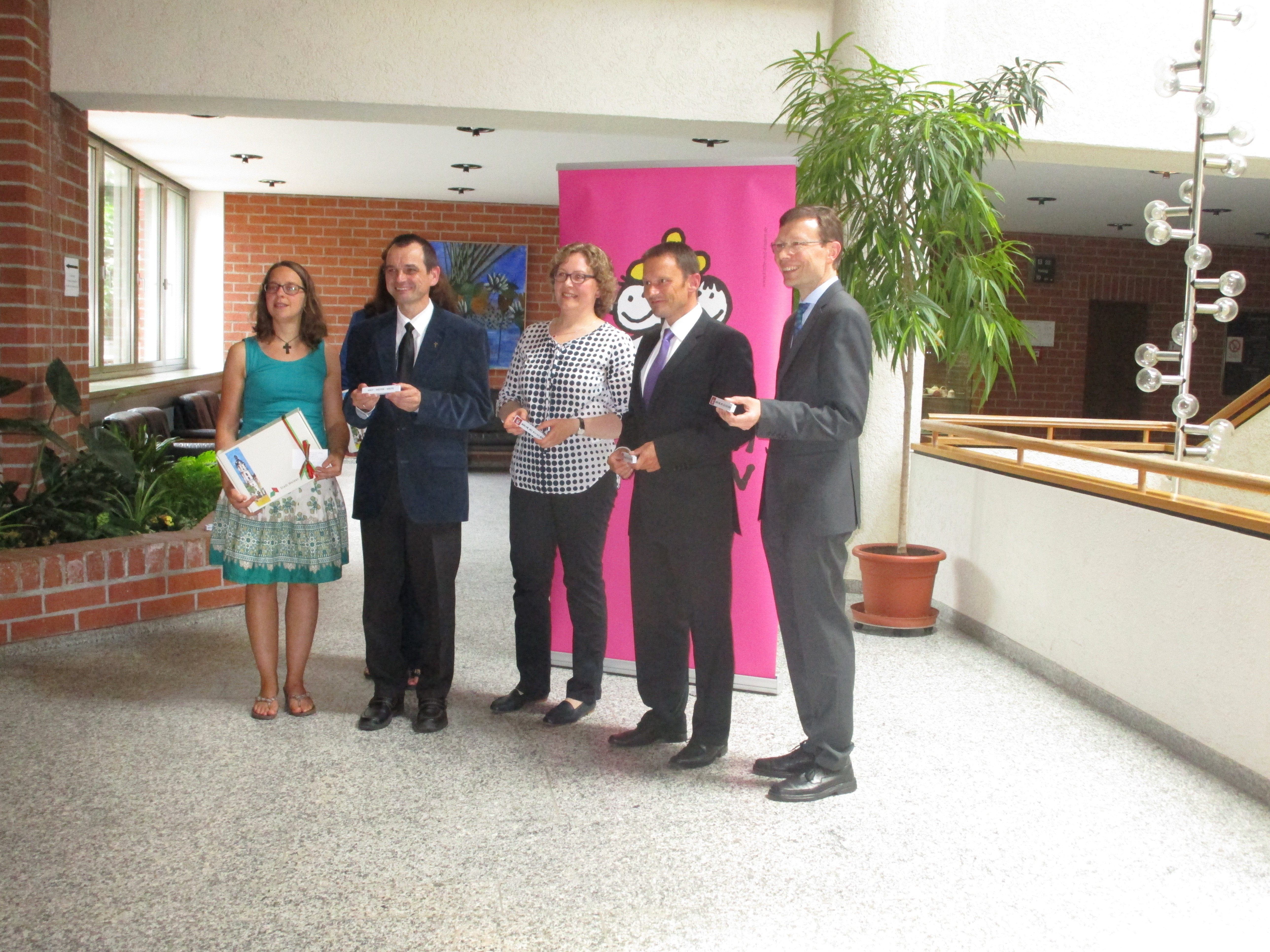 Landesarbeitskreis, Pfarrerin S. Hässler, Bürgermeister Jens Meyer und Dekan Dr. Wenrich Slenczka