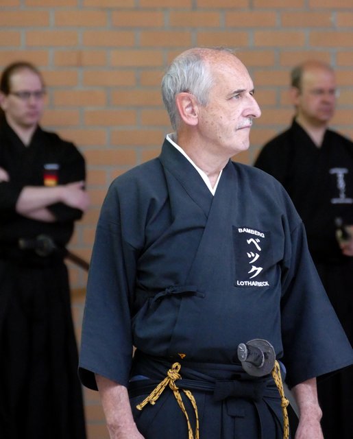 Lothar Beck, 5. Dan Iaido, aus Bamberg