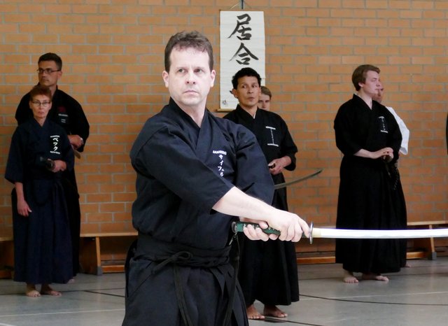 Martin Seyffert, 5. Dan Iaido, aus Bamberg