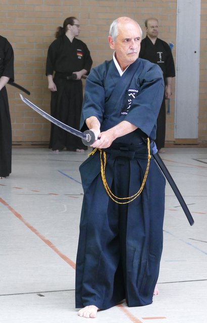 Lothar Beck, 5. Dan Iaido, aus Bamberg