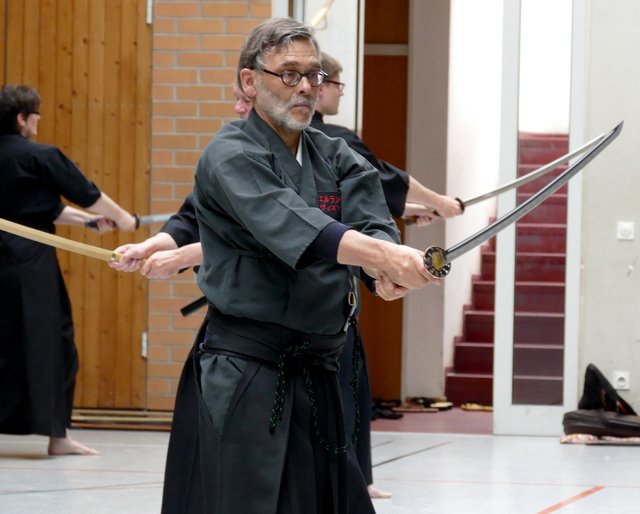 Klaus Wißmath, 4. Dan Iaido, aus Erlangen