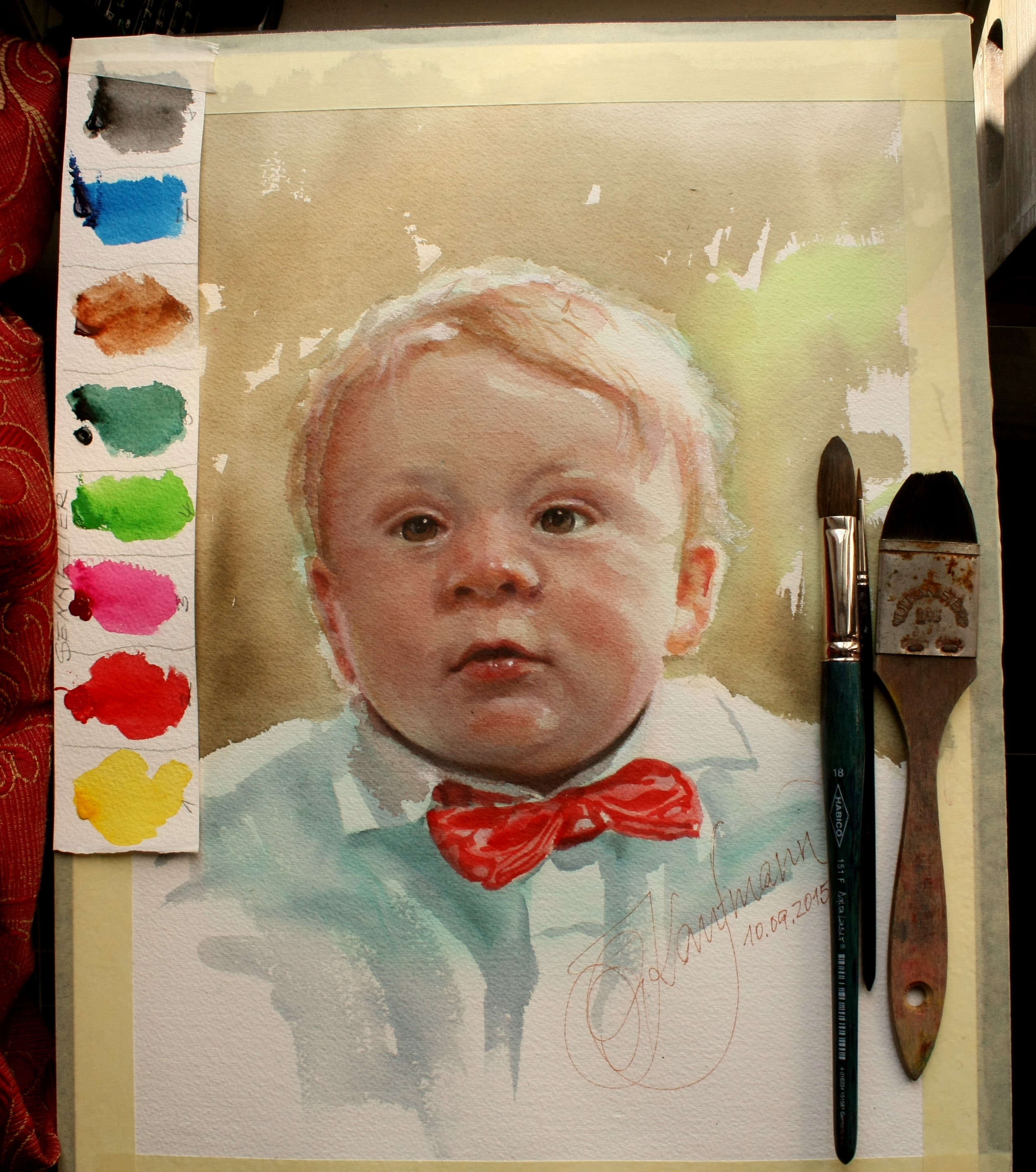 Aquarell Gunter Kaufmann 2016