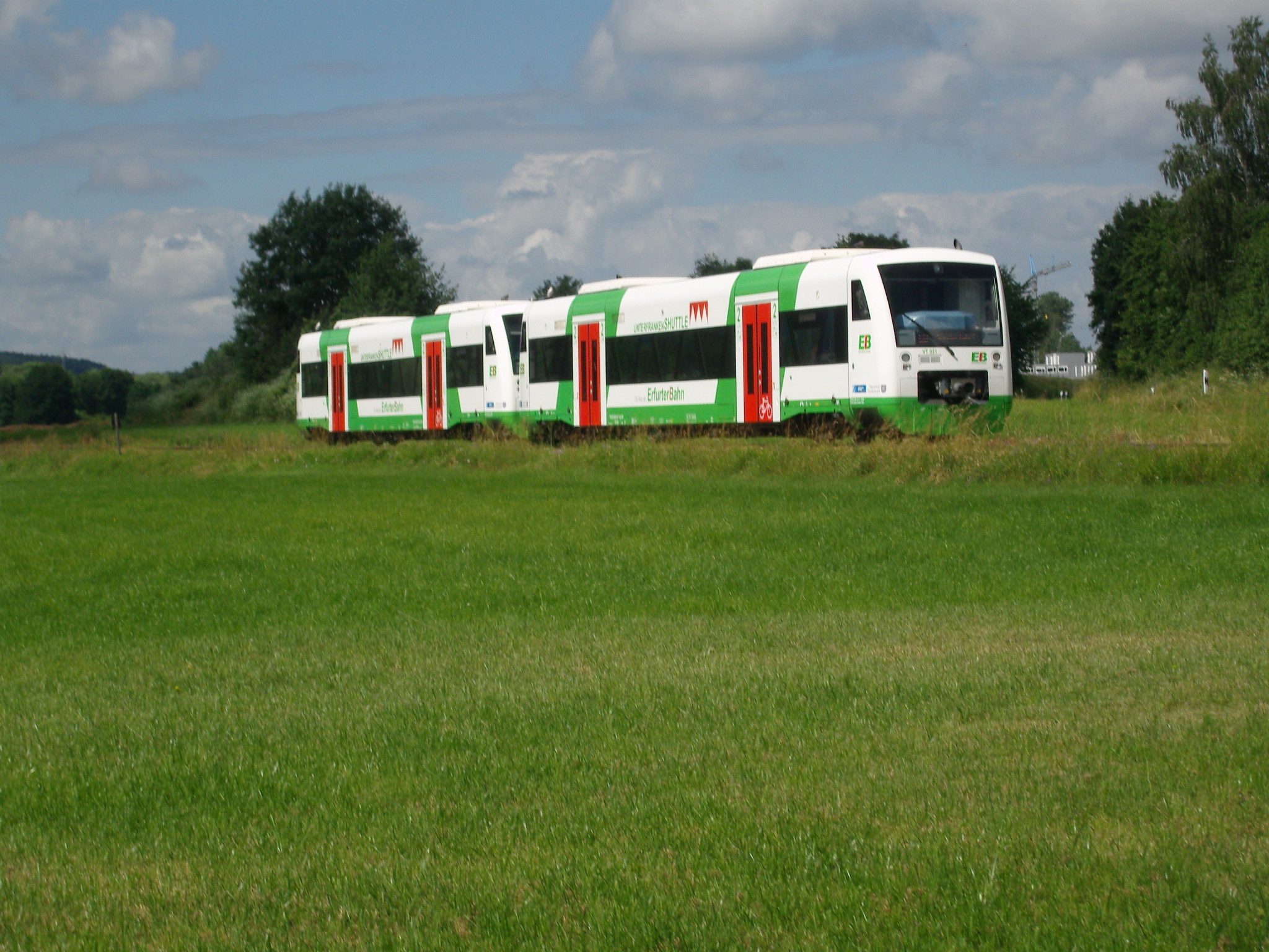 Der Zug bei Wachenroth