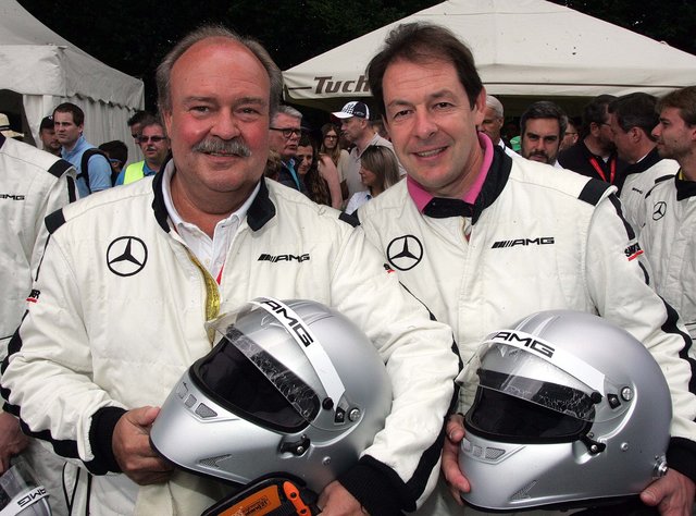Bernd Grossmann (l.), Commerzbank, und René Lehrieder. | Foto: Joachim König