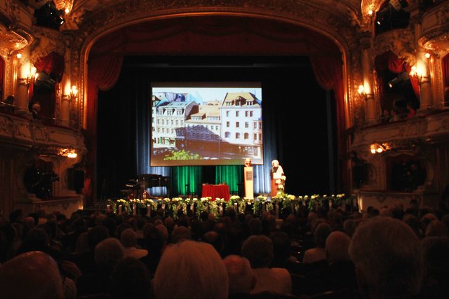Verleihung des Ludwig-Erhard-Preises in Fürth. | Foto: tom