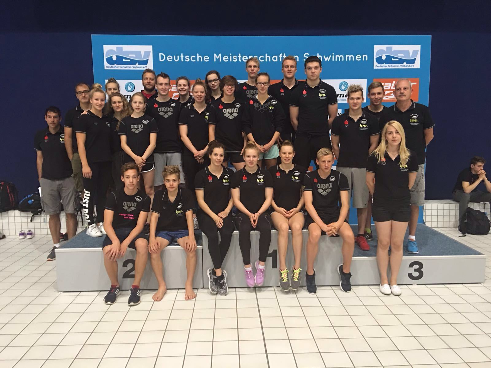Sportler der SG Mittelfranken bei den DJM in Berlin