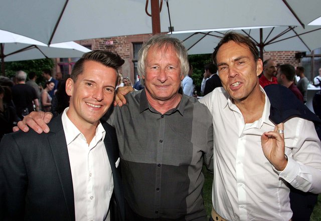 Funkhaus Geschäftsführer Alexander Koller, Radio F Programmchef Sigi Hoga und Hitradio N1 Programmchef Flo Kerschner (v.r.). | Foto: Joachim  König