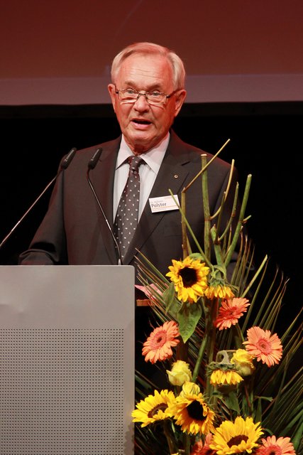 Dr. Wilhelm Polster, langjähriger Freund von Manfred Roth und Vorstand der gemeinnützigen Manfred-Roth-Stiftung. | Foto: © tom