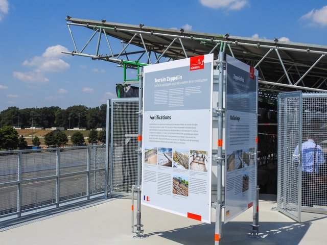 Vorgesehen ist eine ,,Aussichtsebene", sogenannte ,,Sehepunkte" für Besucher. | Foto: Nicole Fuchsbauer