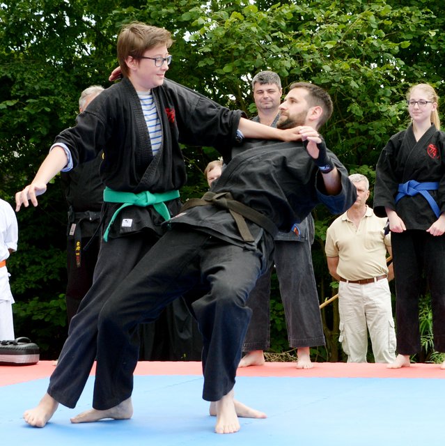 Ju-Jitsu, japanische Selbstverteidigungskunst bei Kampfkunst Igensdorf mit Marek Bosch und Holger Ficht. | Foto: Berny Meyer