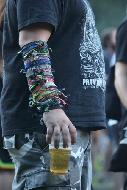 Ein wahrer Festival-Fan. Foto: Ebersberger