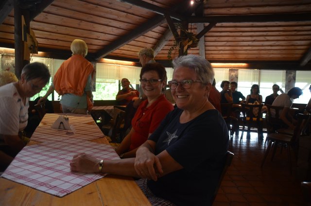 Mittagessen im Grottenhof. (Foto: privat)