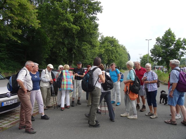 Die Wanderung beginnt. (Foto: privat)