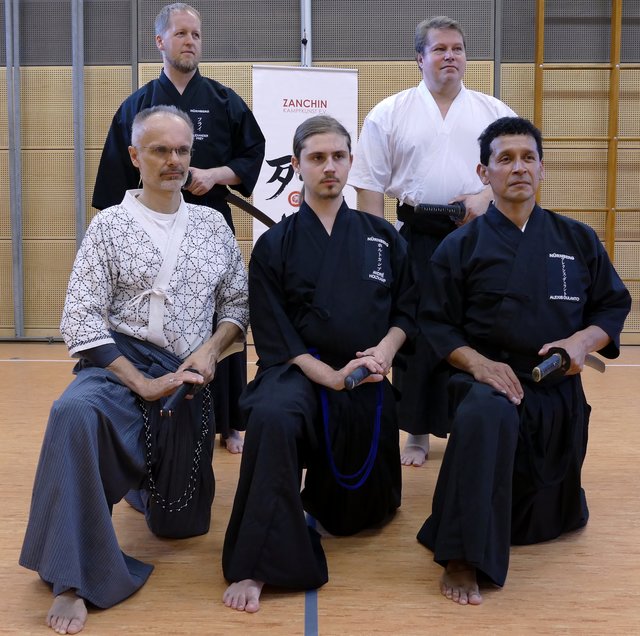 Beim letzten Training vor der Sommerpause; ZANCHIN Kampfkunst e.V.