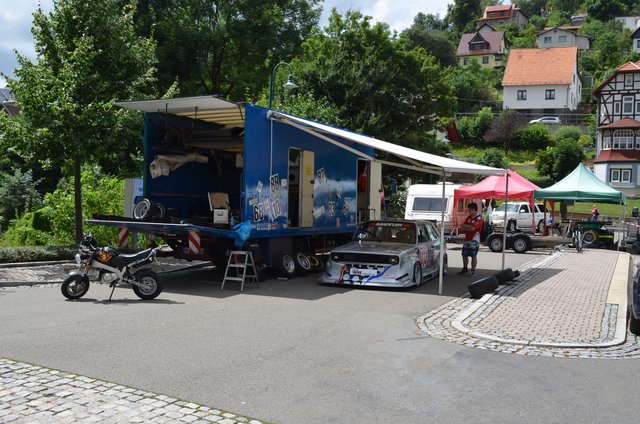 Klaus Streiberger - VW Polo im Fahrerlager