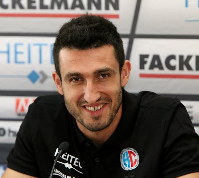(Foto: hl-studios, Erlangen): Handball-Bundesliga: HC Erlangen - Stanko Sabljic: ich freue mich auf die großartigen Fans in der ARENA