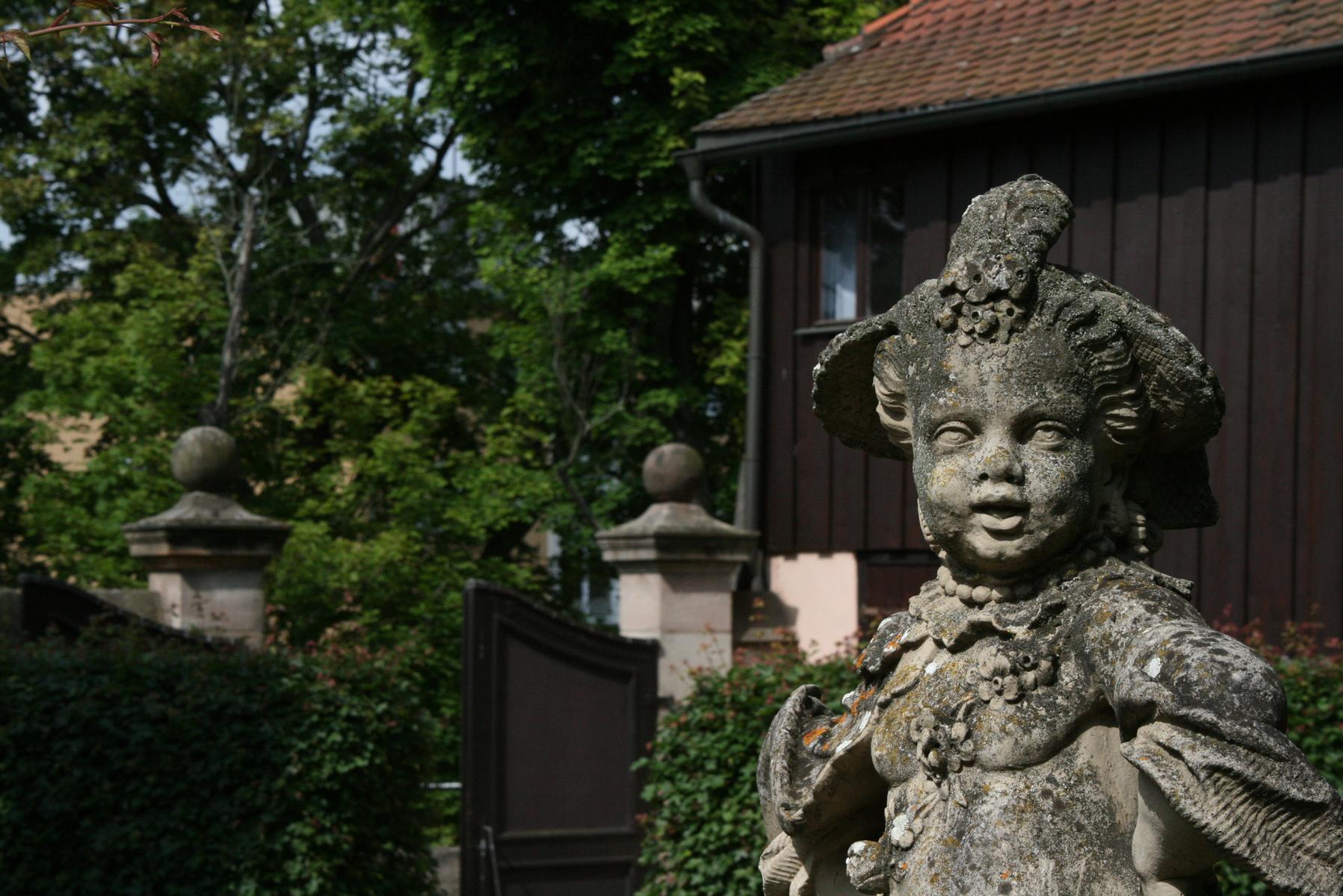 Stadtspaziergang durch die Hesperidengärten in St. Johannis im Rahmen der Kinderzeitmaschine.