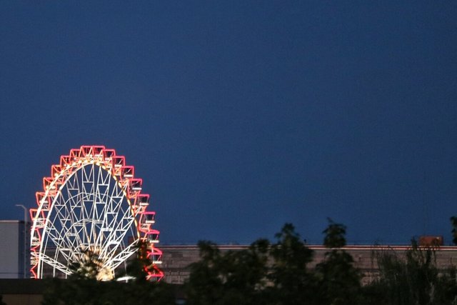 Tolle stimmungsvolle Eindrücke vom Volksfest mit Riesenrad... | Foto: Gerda Pöll