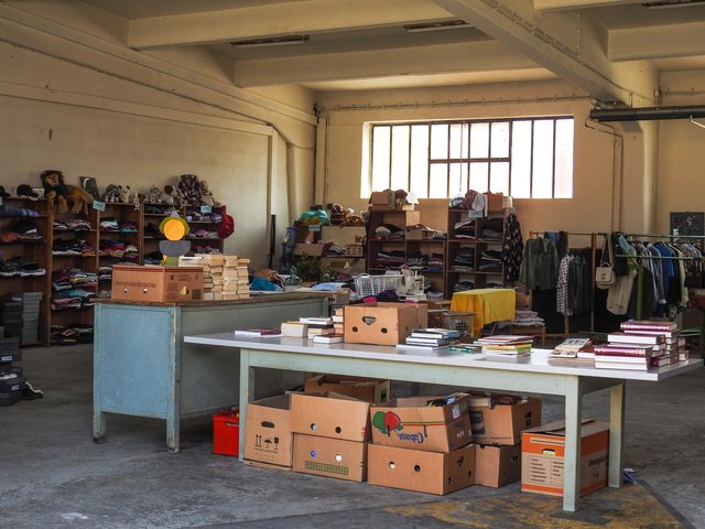 Szene für Gemeinschaftsunterkunft in Bamberg. | Foto: Nicole Fuchsbauer