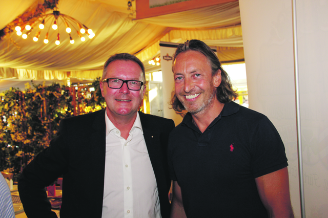 Handwerkskammer-Präsident Thomas Pirner (l.) mit DEHOGA-Vizepräsident Thomas Förster. | Foto: John R. Braun