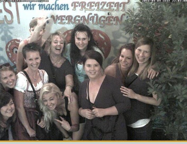 Tolle Stimmung beim Mädelsabend auf Volksfest... | Foto: Jennifer Neumann