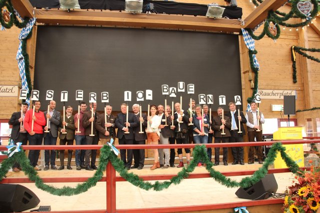1. Bayerische Bio-Bauerntag auf dem ZLF in München. | Foto: LVÖ