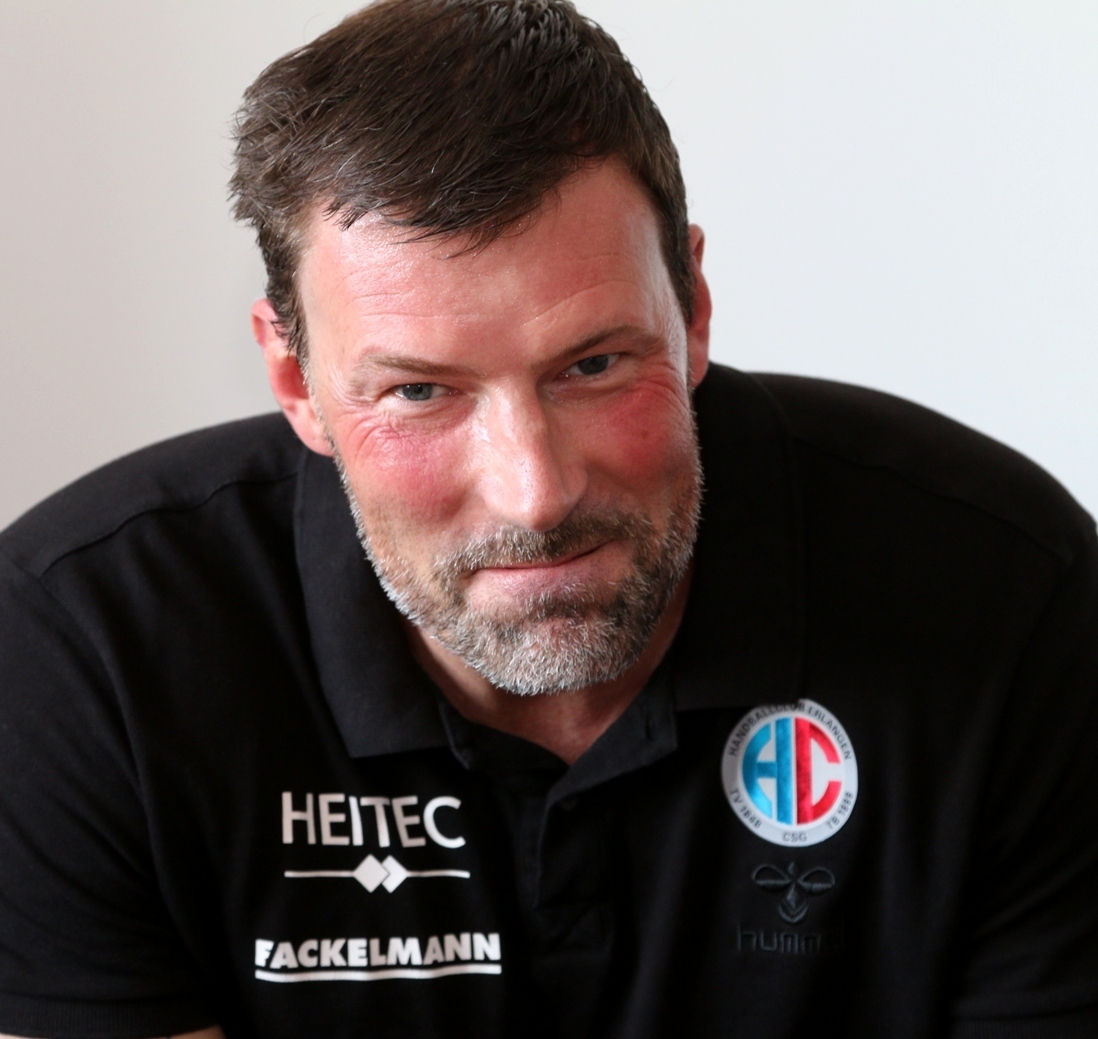 (Foto: hl-studios, Erlangen) "Das wird kein Selbstläufer gegen Wetzlar", so HCE-Trainer Andersson