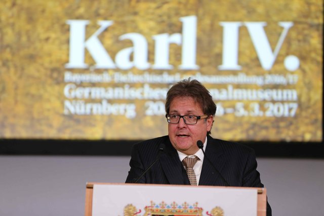 Einführung in die Ausstellung durch den Direktor des Hauses der Bayerischen Geschichte Dr. Richard Loibl. | Foto: bayernpress
