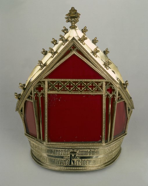 Reliquiar für die Mitra des hl. Eligius. | Foto: © Nationalmuseum Prag