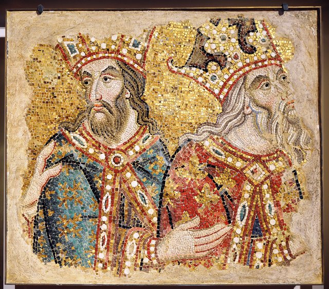 Sogenanntes Morgan-Diptychon mit Anbetung der Könige und Marientod. | Foto: ©  The Morgan Library & Museum