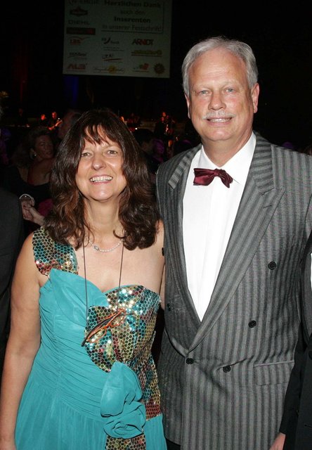 Polizeipräsident Johann Rast, Polizeipräsidium Mittelfranken mit Ehefrau Angelika. | Foto: © J. König