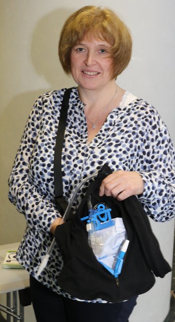 KATHRA – Tasche für Katheterbeutel. | Foto: bayernpress