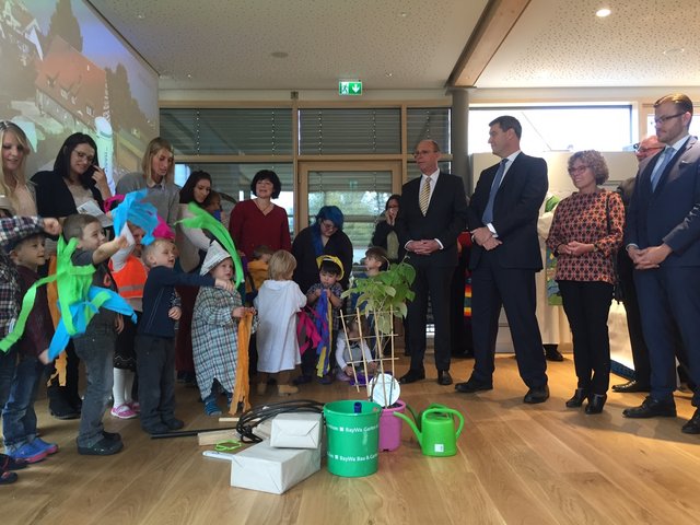 Eröffnung der neuen Kindertagesstätte in Erlenstegen.
