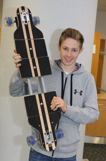 Vario-Skateboard. | Foto: bayernpress