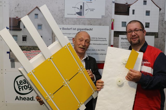Fassadenunterkonstruktionselement ,,Stellschraube". | Foto: bayernpress
