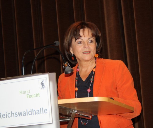 Marlene Mortller, MdB, hatte die Hauptrednerin eingeladen.