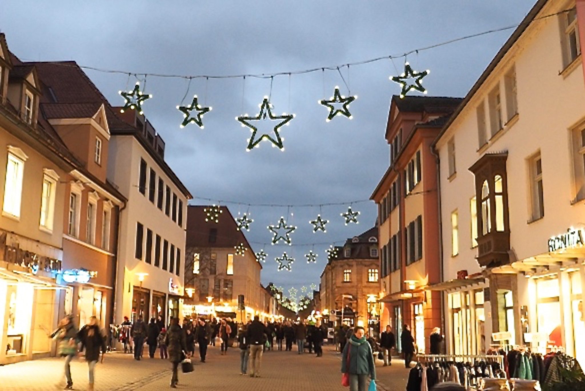Erlangen Geschafte Innenstadt