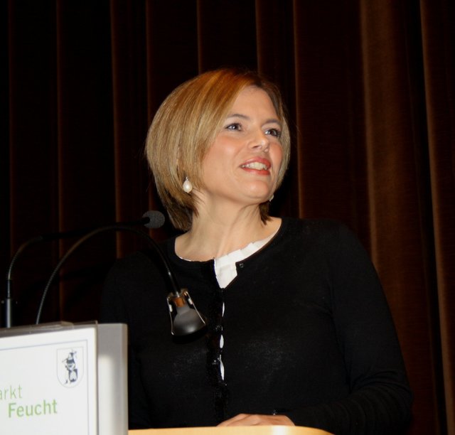 Julia Klöckner begeisterte mit ihrer Rede das Publikum