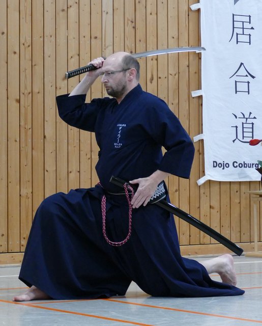 Ralf Seiler, Leiter des Iaidogruppe Coburg