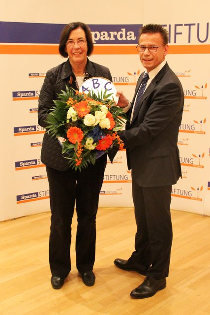 Thomas Lang mit Regina Samtleben („Stadt für Kinder“). | Foto: tom