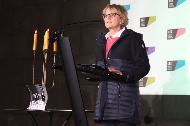 Anke Brummer-Kohler vom Bundesbauministerium  nannte das LEZ einen "Ort für zeitgemäße Auseinandersetzung mit Ludwig Erhard und seiner sozialen Marktwirtschaft". Ihr Ministerium stufte es deshalb als förderungswürdiges "Prmiumprojekt" ein. | Foto: Tom Schreiner