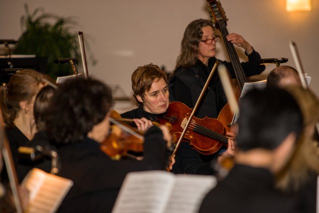 Das eigens für dieses Konzert zusammengestellte Orchester (Foto: privat)