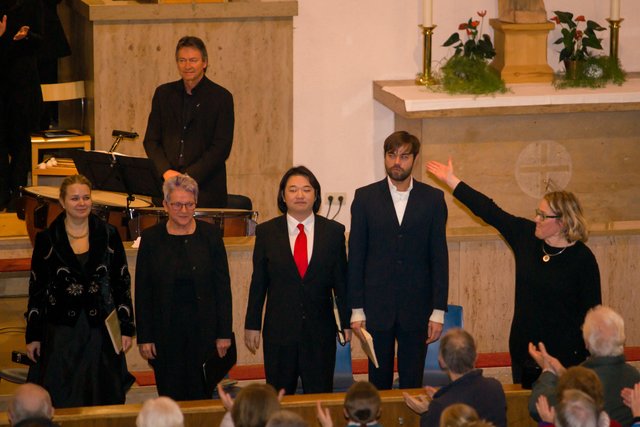 .... für die Solisten (Foto: privat)