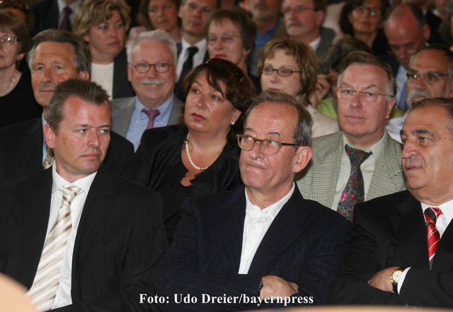 OB Dr. Ulrich Maly, Jaspar König, Dr. Peter Schönlein und Heinrich Schmidthuber.