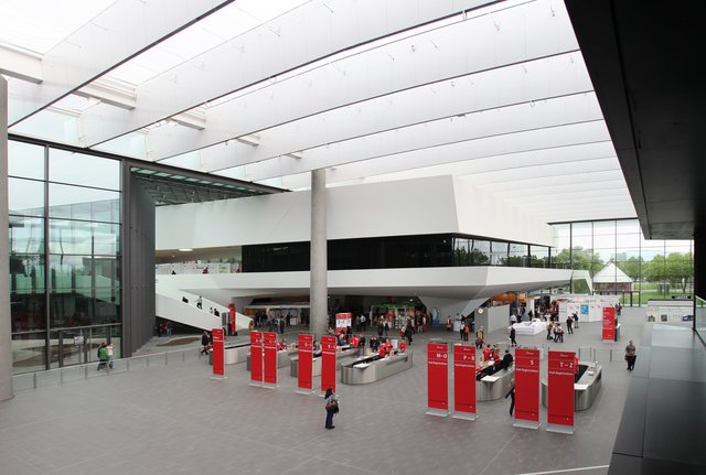 NürnbergConvention Center, NCC Mitte, Eingangsbereich Mitte und Saal Brüssel. | Foto: © NM/Thomas Geiger