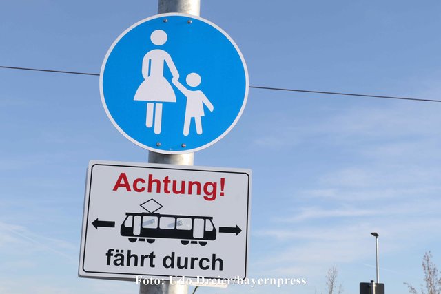 Der neue Straßenhaltepunkt "Am Wegfeld"