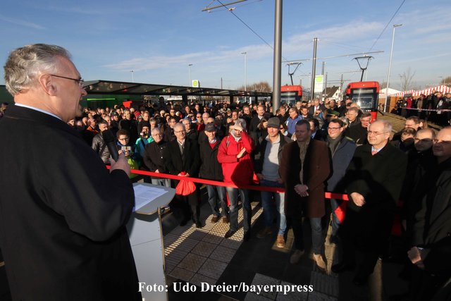 Bayerns Innenminister Joachim Herrmann bei seiner Festansprache.